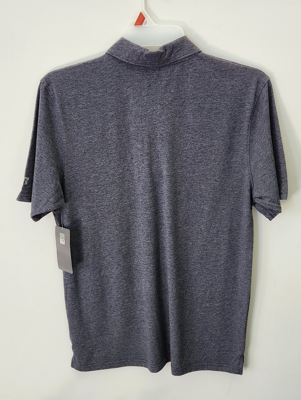 NWT Russell Athletic UNC Tar Heels Polo Shirt - Gray - Menโs Medium (38-40) - Picture 5 of 7